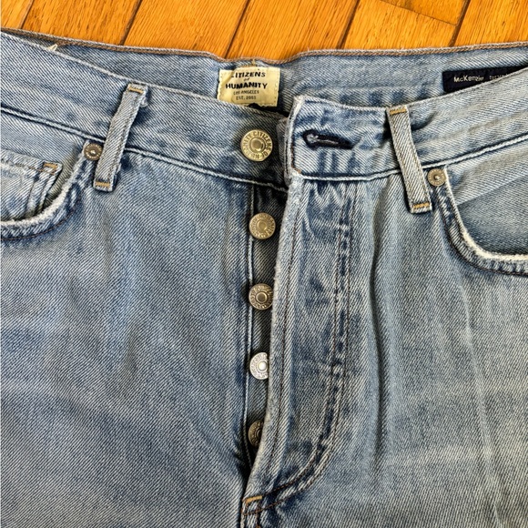 Citizens of Humanity McKenzie Curved Straight Jeans - Picture 7 of 8